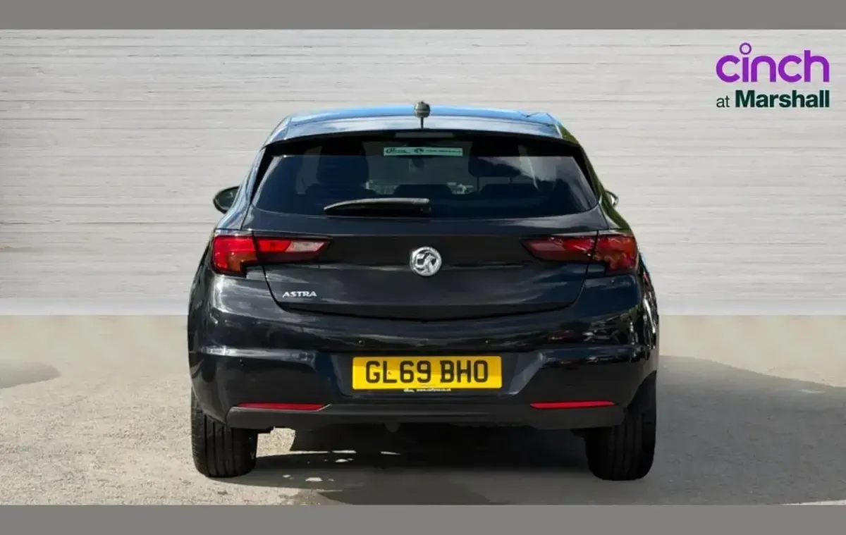 Used Vauxhall Astra 134 HP (98 kW) 2019 Black Hatchback