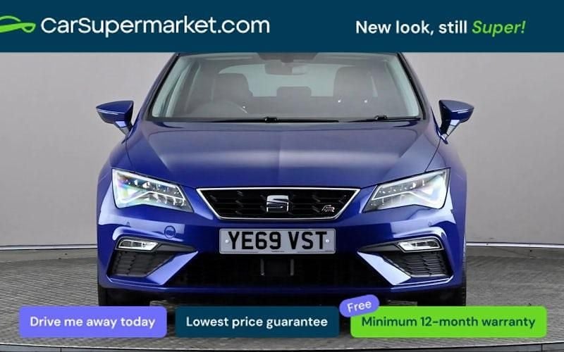 Used Seat Leon FR 131 HP (96 kW) 2019 Blue Hatchback