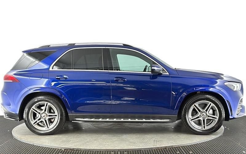 Used Mercedes GLE350 AMG line 320 HP (235 kW) 2021 Blue SUV