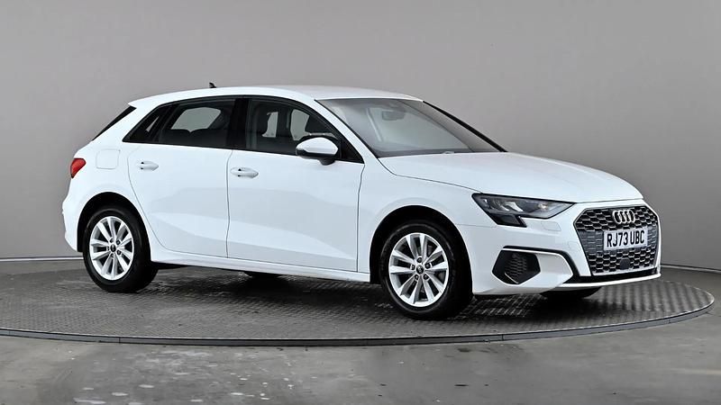 White Used 2023 Audi A3 Hatchback | £17,998 (Good price) - Image 1/3