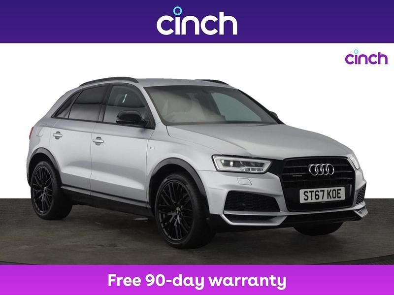 Silver Used 2018 Audi Q3 Black Edition SUV | £16,549 (Super price) - Image 1/3