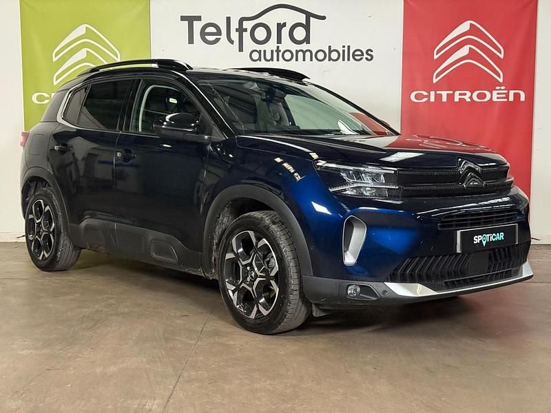 Blue Used 2022 Citroën C5 Aircross Shine SUV | £17,695 (Fair price) - Image 1/4