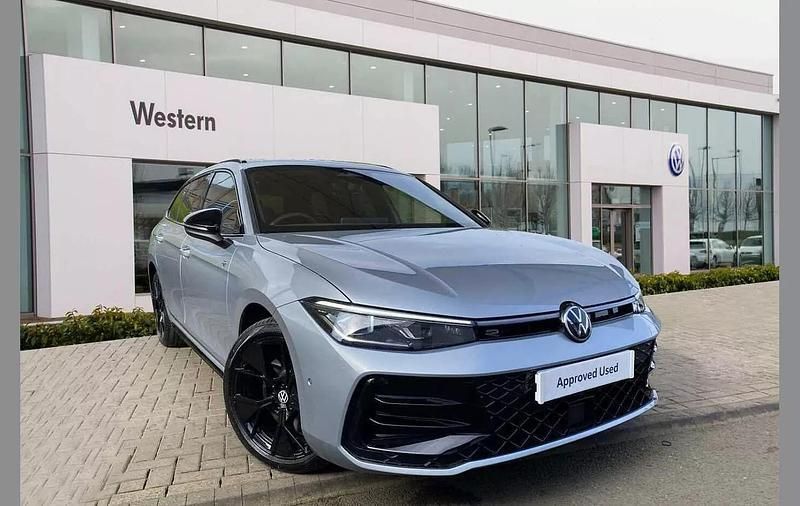 Silver Used 2025 VW Passat R-line Estate | £42,891 - Image 1/4