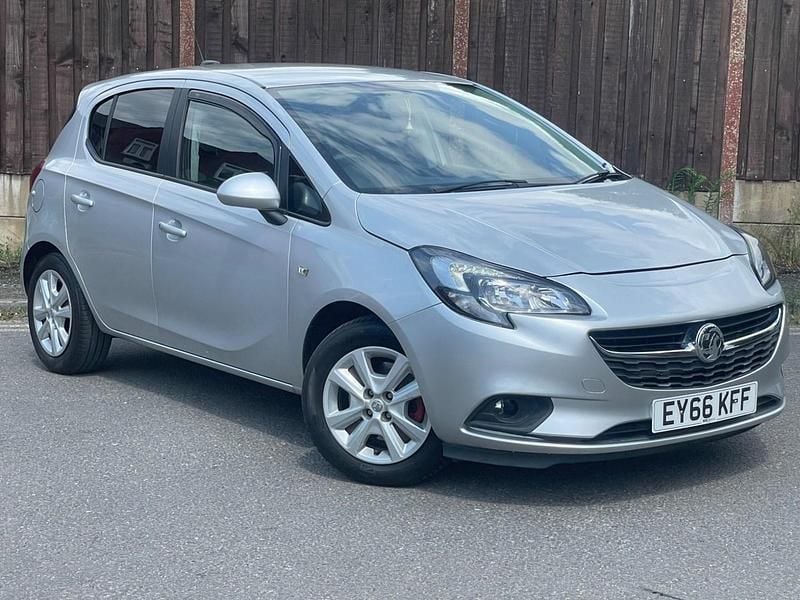 Silver Used 2017 Vauxhall Corsa Design Edition Hatchback | £4,495 (Good price) - Image 1/3