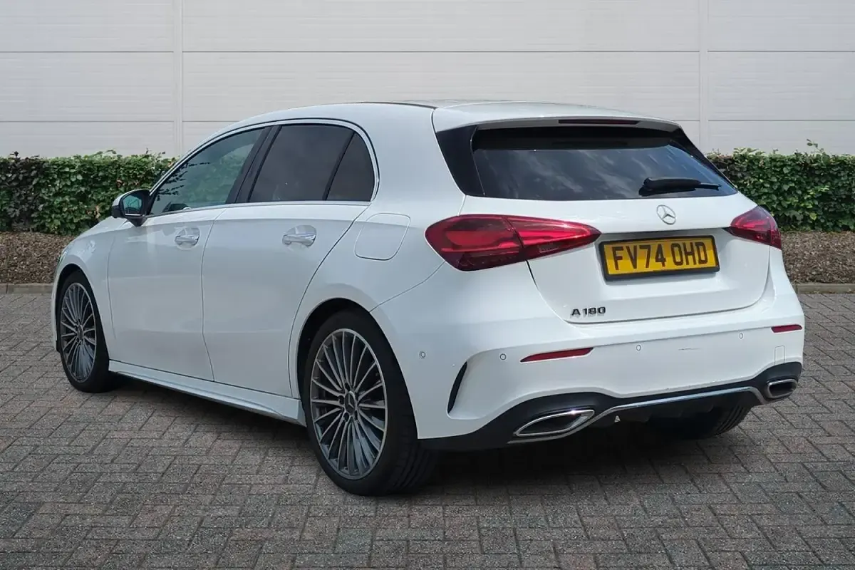 Used Mercedes A180 AMG Line Premium Plus 2024 Polar white Hatchback