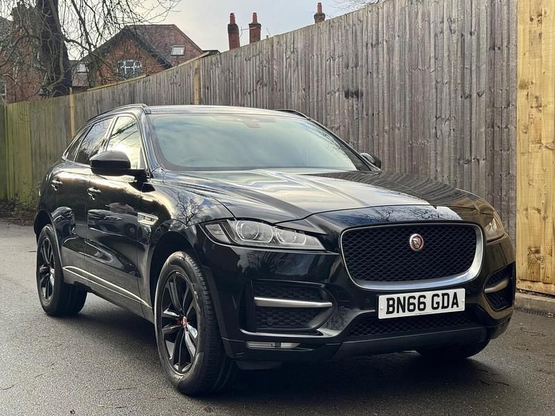 Black Used 2016 Jaguar F-Pace R-Sport SUV | £13,550 (Good price) - Image 1/4