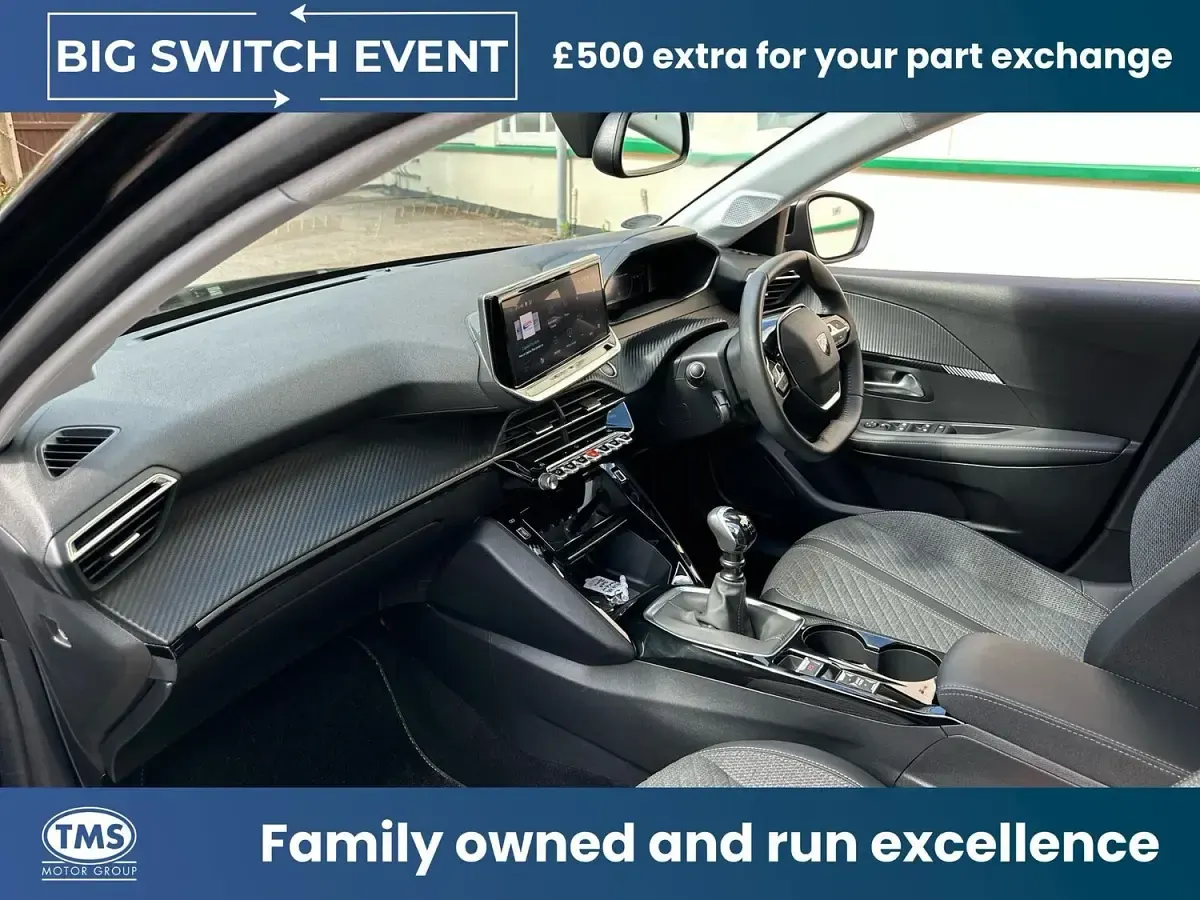 Used Peugeot 208 Allure 2024 Black Hatchback
