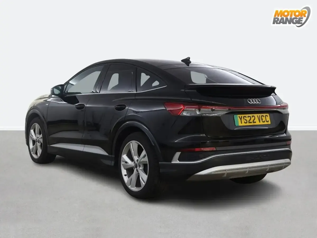 Used Audi Q4 e-tron S-Line 125 kW (170 HP) 2022 Black SUV