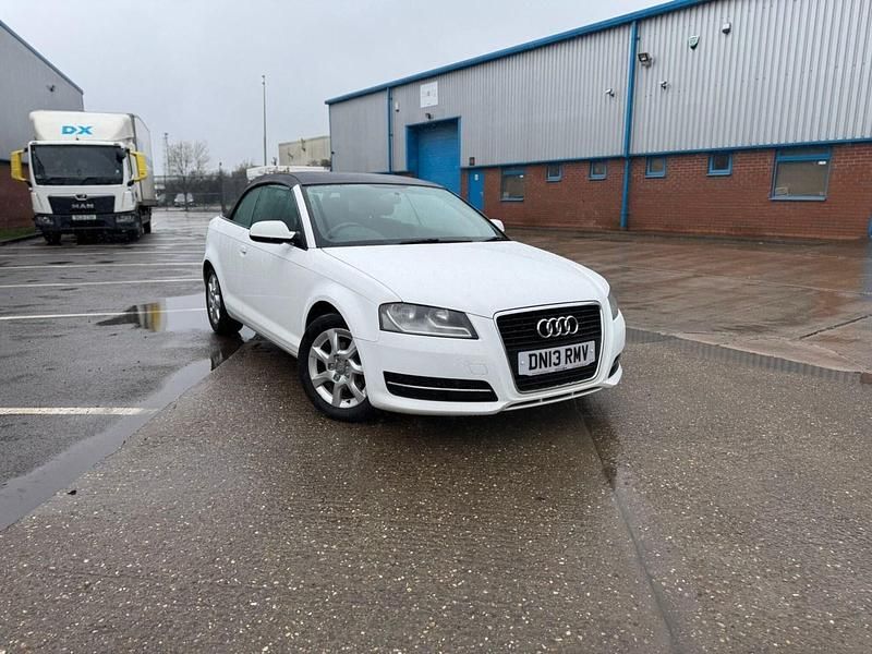 Used Audi A3 Cabriolet 2013 White Cabriolet