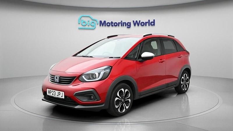 Used Honda Jazz Hybrid 109 HP (80 kW) 2023 Red Hatchback