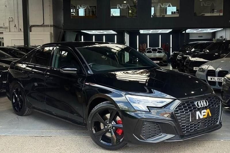 Black Used 2021 Audi A3 S-Line Sedan | £20,995 (Fair price) - Image 1/1