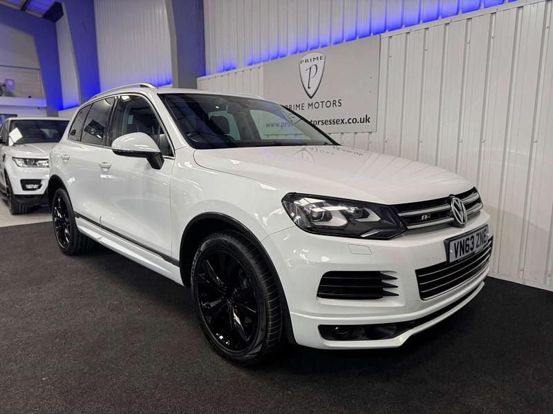 Used VW Touareg R-line 245 HP (180 kW) 2013 White SUV