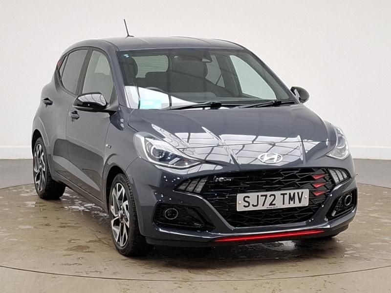 Used Hyundai i10 N Line 100 HP (73 kW) 2022 Grey Hatchback