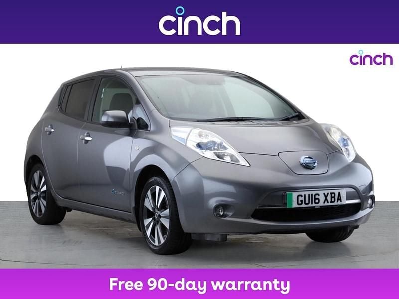 Grey Used 2016 Nissan Leaf Tekna Hatchback | £5,499 (A bit pricey) - Image 1/3