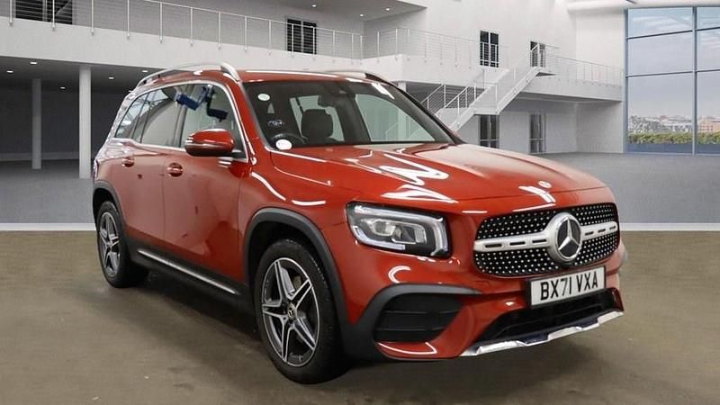 Red Used 2021 Mercedes GLB200 AMG line SUV | £23,999 (Fair price) - Image 1/4