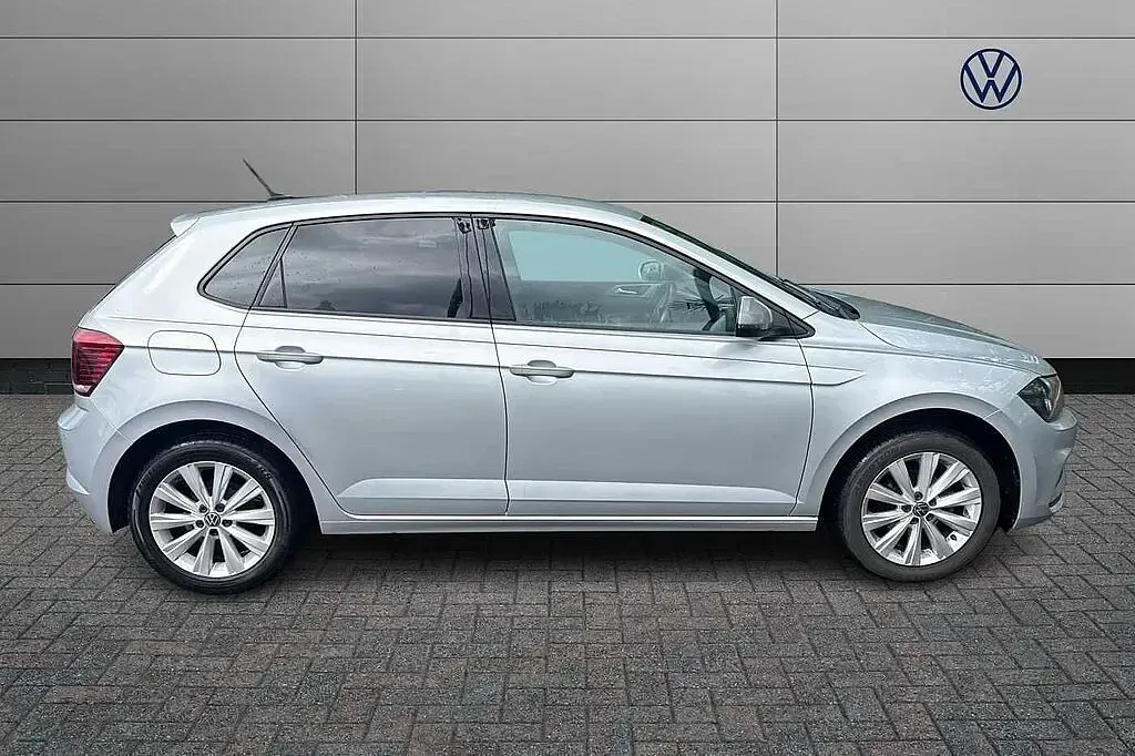 Used VW Polo Match 95 HP (69 kW) 2021 Silver Hatchback
