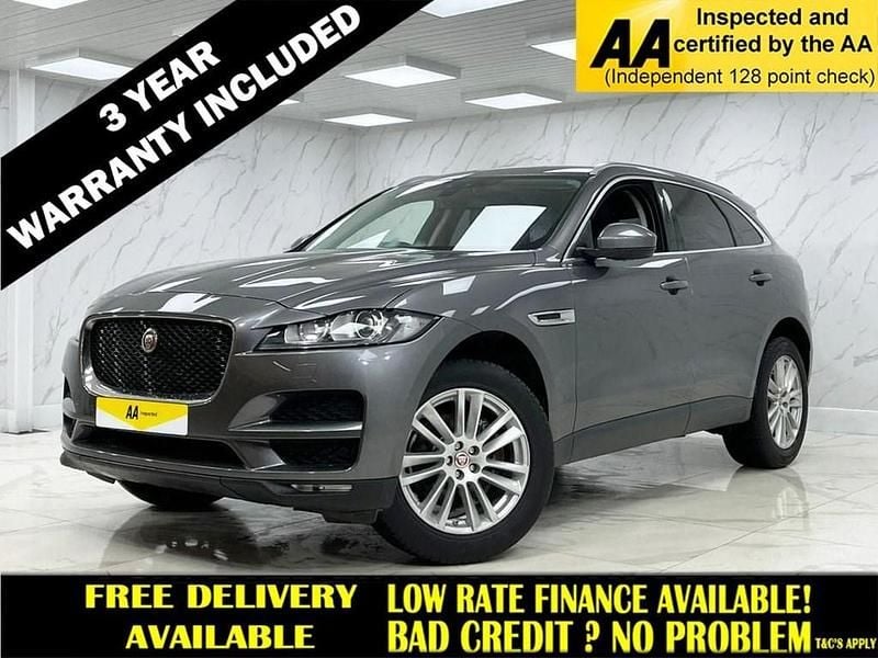 Grey Used 2016 Jaguar F-Pace Portfolio SUV | £12,395 (Fair price) - Image 1/2