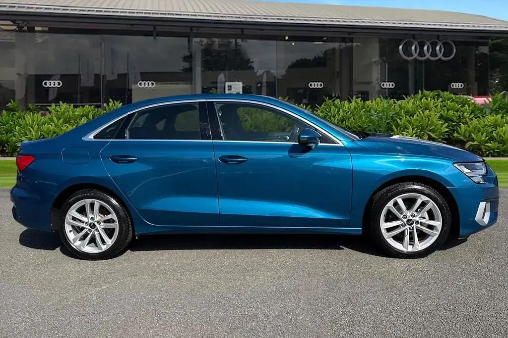 Used Audi A3 Sport 150 HP (110 kW) 2022 Blue Sedan