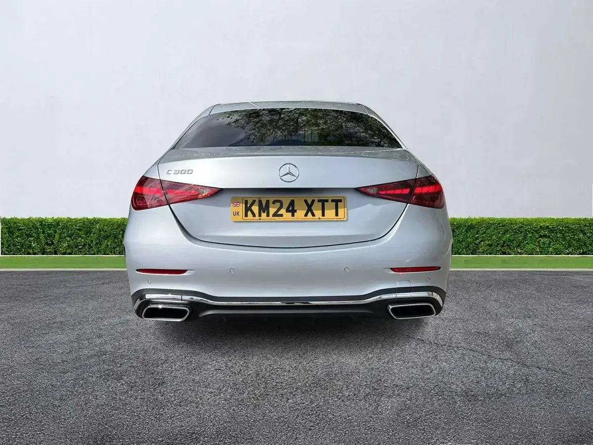 Used Mercedes C300e AMG Line Premium 2024 Silver Sedan