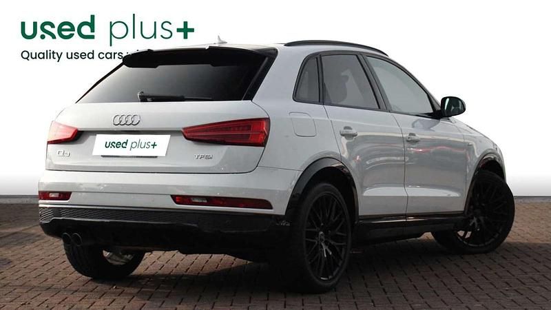 Used Audi Q3 Black Edition 150 HP (110 kW) 2018 White SUV