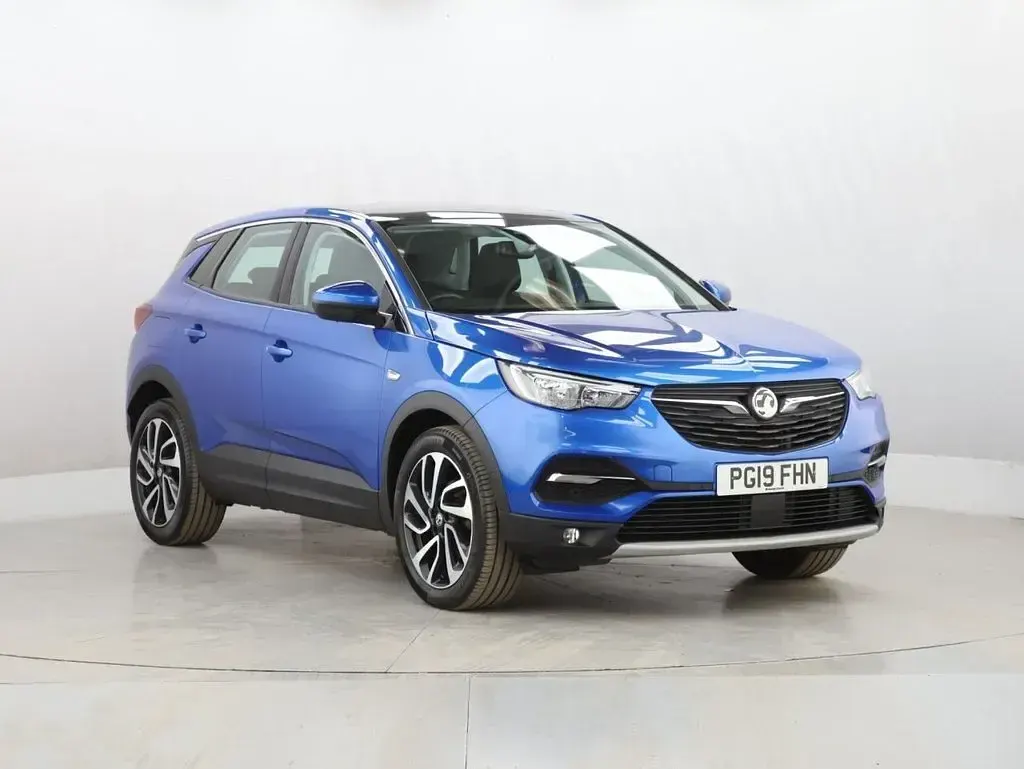 Used Vauxhall Grandland X Elite 130 HP (95 kW) 2019 Blue SUV