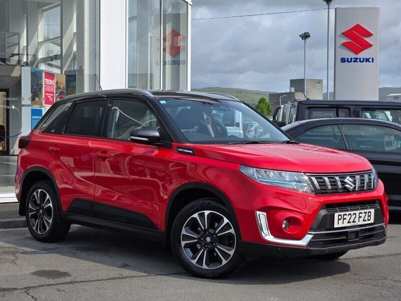 Red Used 2022 Suzuki Vitara SZ5 SUV | £17,995 (A bit pricey) - Image 1/4