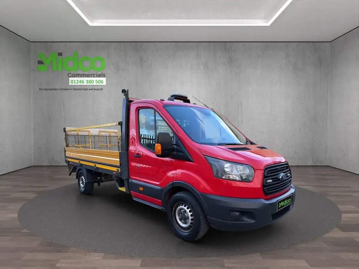 Used Ford Transit 130 HP (95 kW) 2019 Red Van