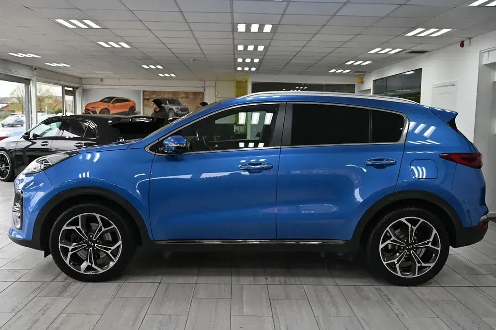 Used Kia Sportage GT-Line 136 HP (100 kW) 2020 Blue SUV
