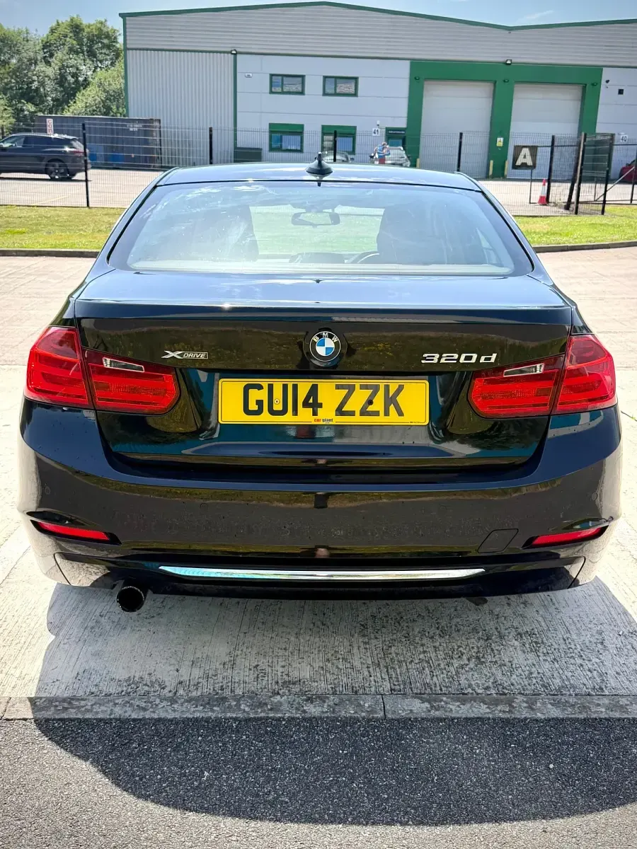 Used BMW 320 Luxury Line 2014 Black Sedan