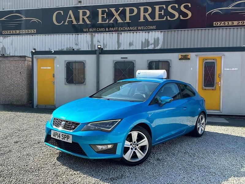 Used Seat Leon FR 2014 Blue Hatchback