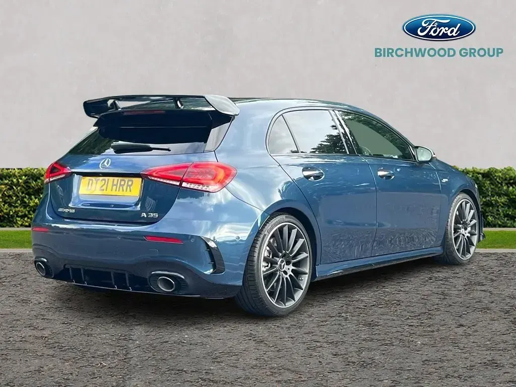 Used Mercedes A35 AMG Premium Plus 2021 Blue Hatchback