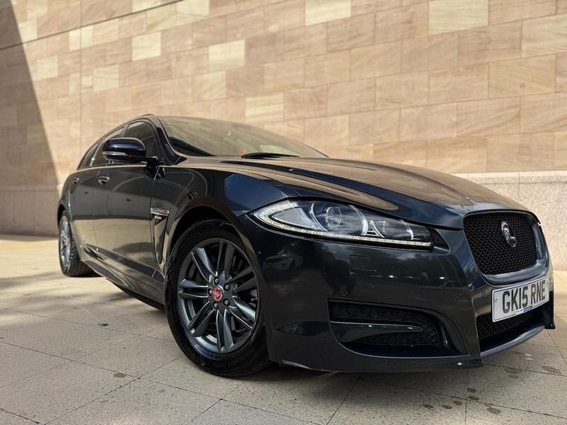 Grey Used 2015 Jaguar XF R-Sport Sedan | £6,775 - Image 1/4