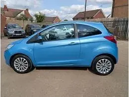 Used Ford Ka Zetec 69 HP (50 kW) 2012 Blue Hatchback