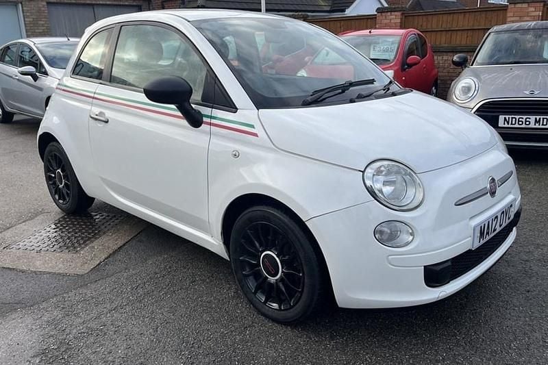 White Used 2012 Fiat 500 Hatchback | £2,495 (Fair price) - Image 1/1