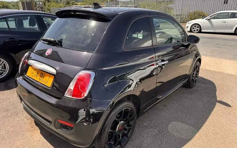 Used Fiat 500 S 69 HP (50 kW) 2014 Black Hatchback