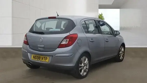 Used Vauxhall Corsa 89 HP (65 kW) 2008 Silver Hatchback