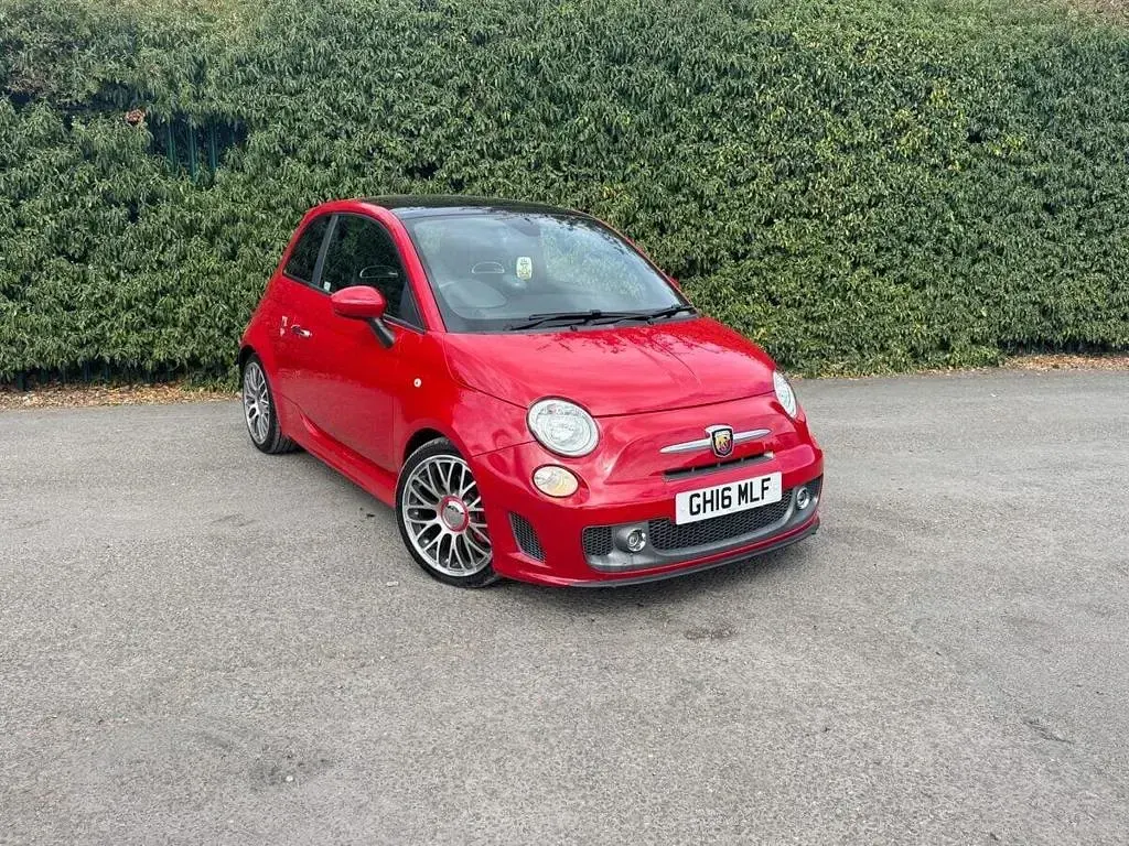 Used Abarth 595 Turismo 160 HP (117 kW) 2016 Red Hatchback