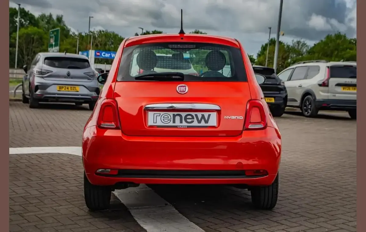 Used Fiat 500 Pop 68 HP (50 kW) 2021 Orange Hatchback