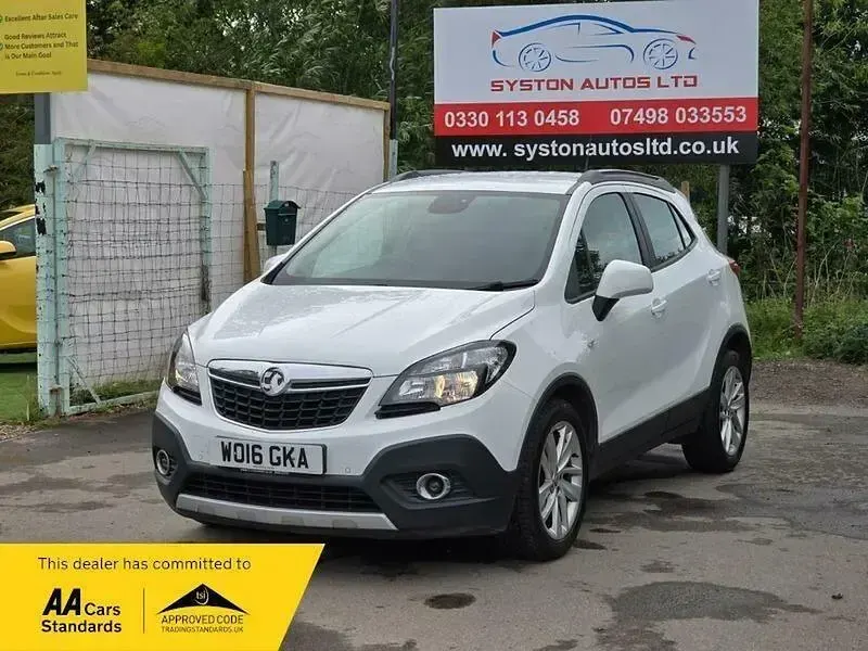 Used Vauxhall Mokka 140 HP (102 kW) 2016 White SUV