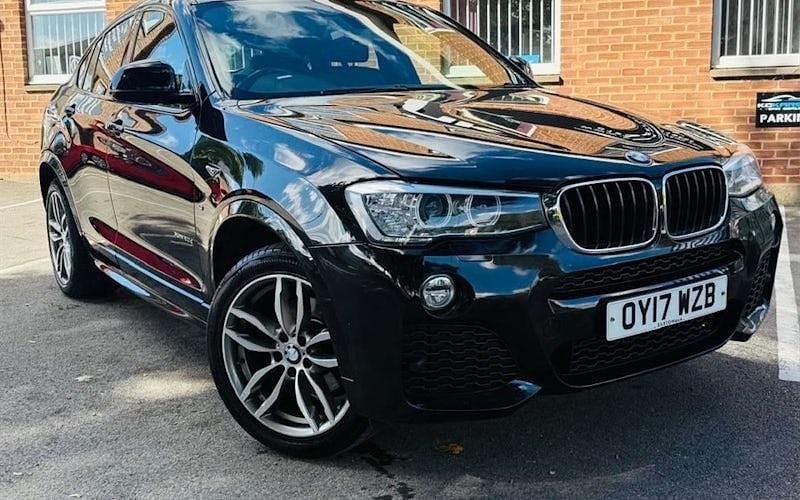 Black Used 2017 BMW X4 M Sport SUV | £13,570 (Fair price) - Image 1/4