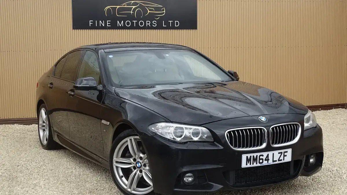 Used BMW 530 M Sport 2015 Black Sedan