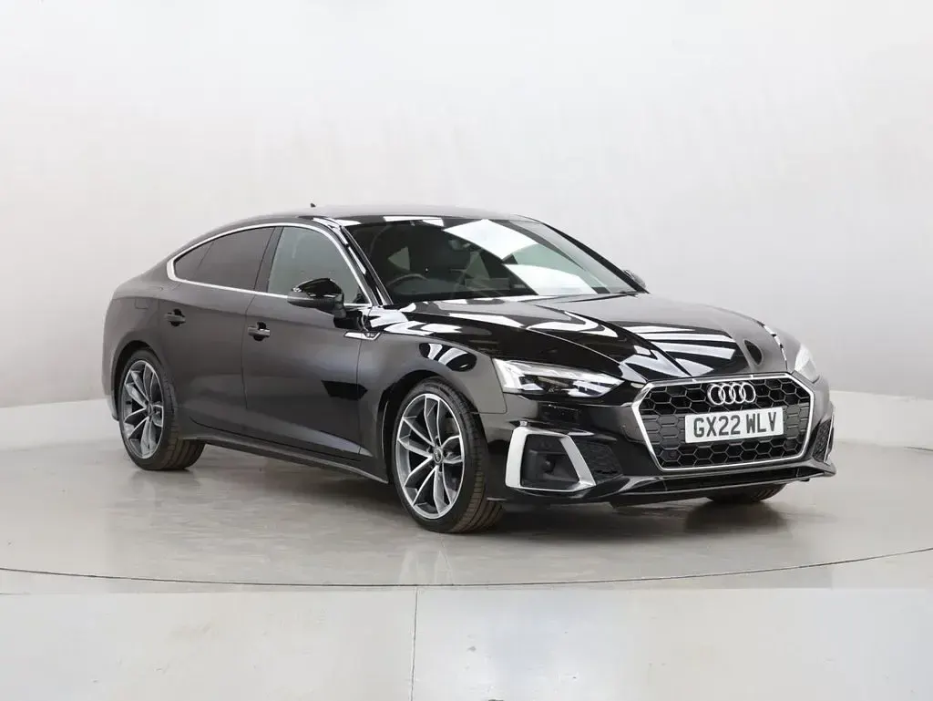 Used Audi A5 Sportback S-Line 163 HP (119 kW) 2022 Black Hatchback
