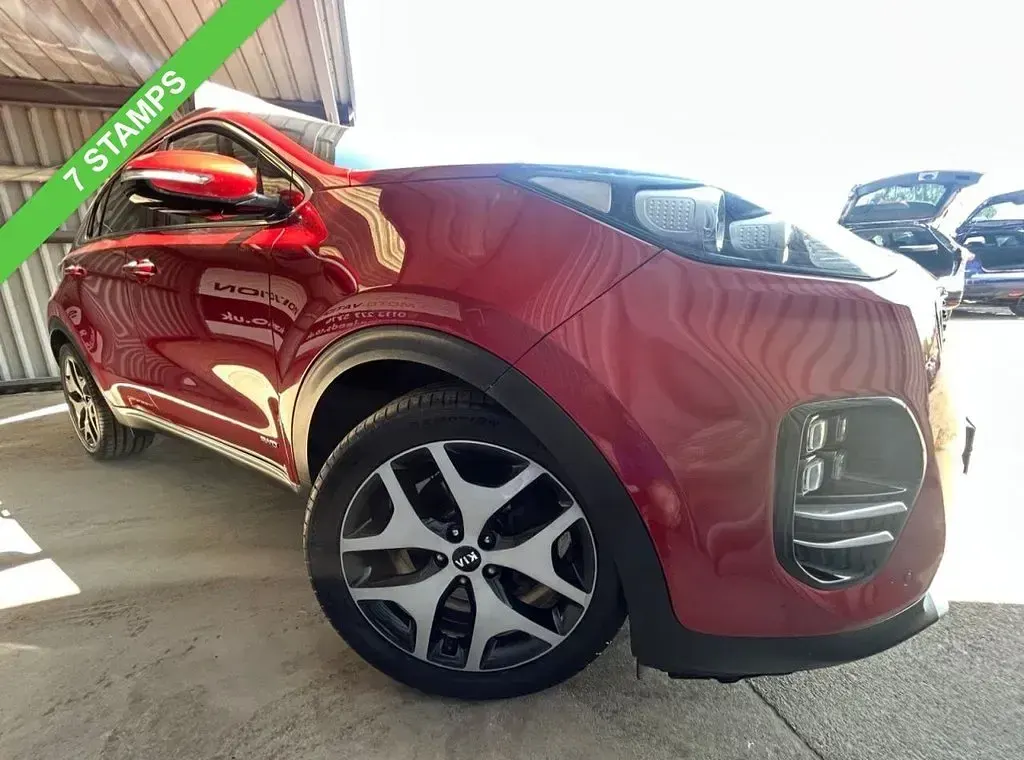 Used Kia Sportage GT-Line 177 HP (130 kW) 2016 Red SUV