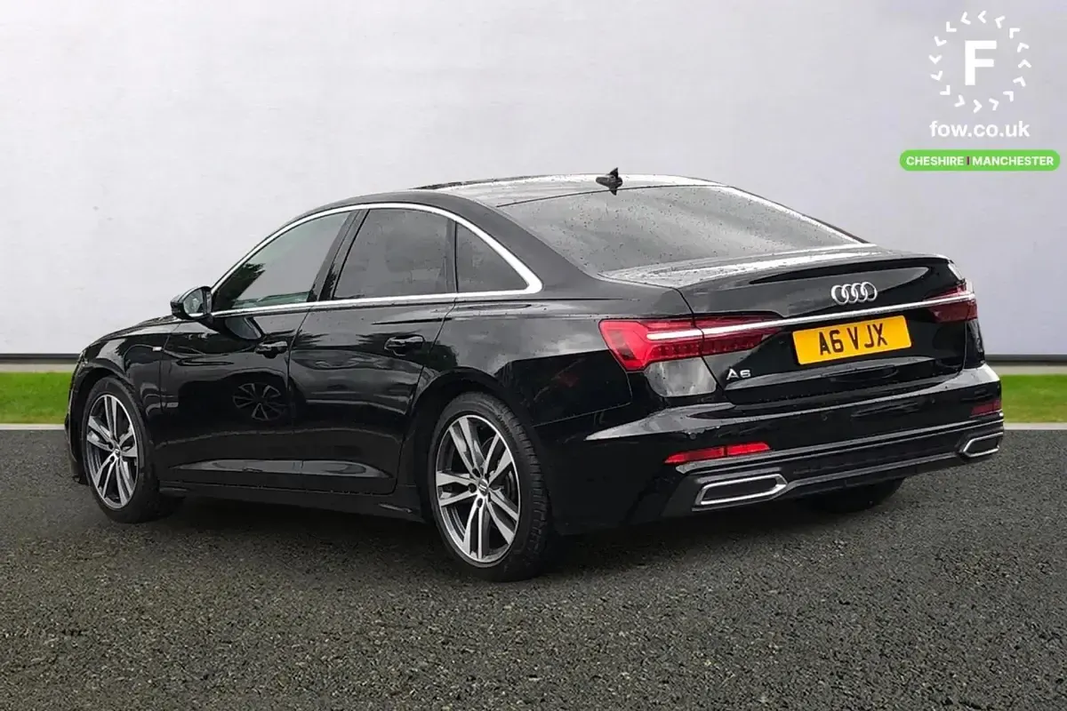 Used Audi A6 S-Line 204 HP (150 kW) 2019 Black Sedan