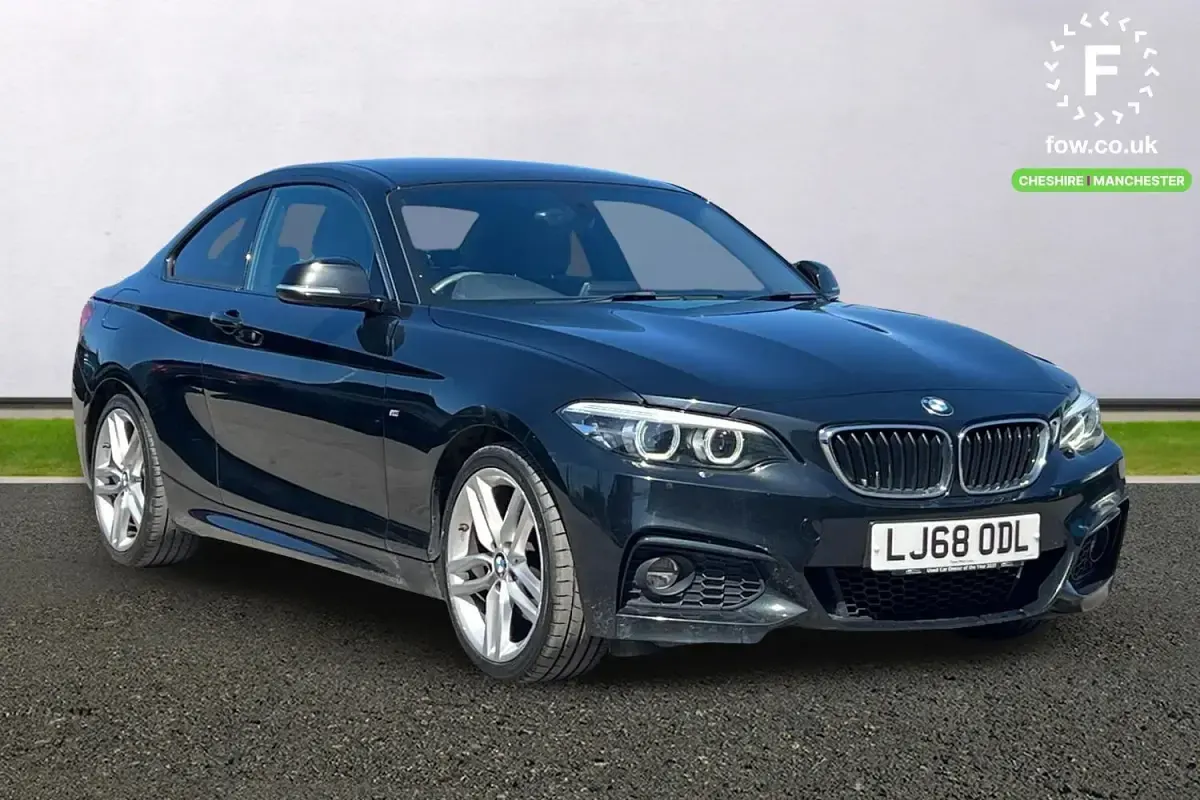 Used BMW 220 M Sport 2018 Black Coupe