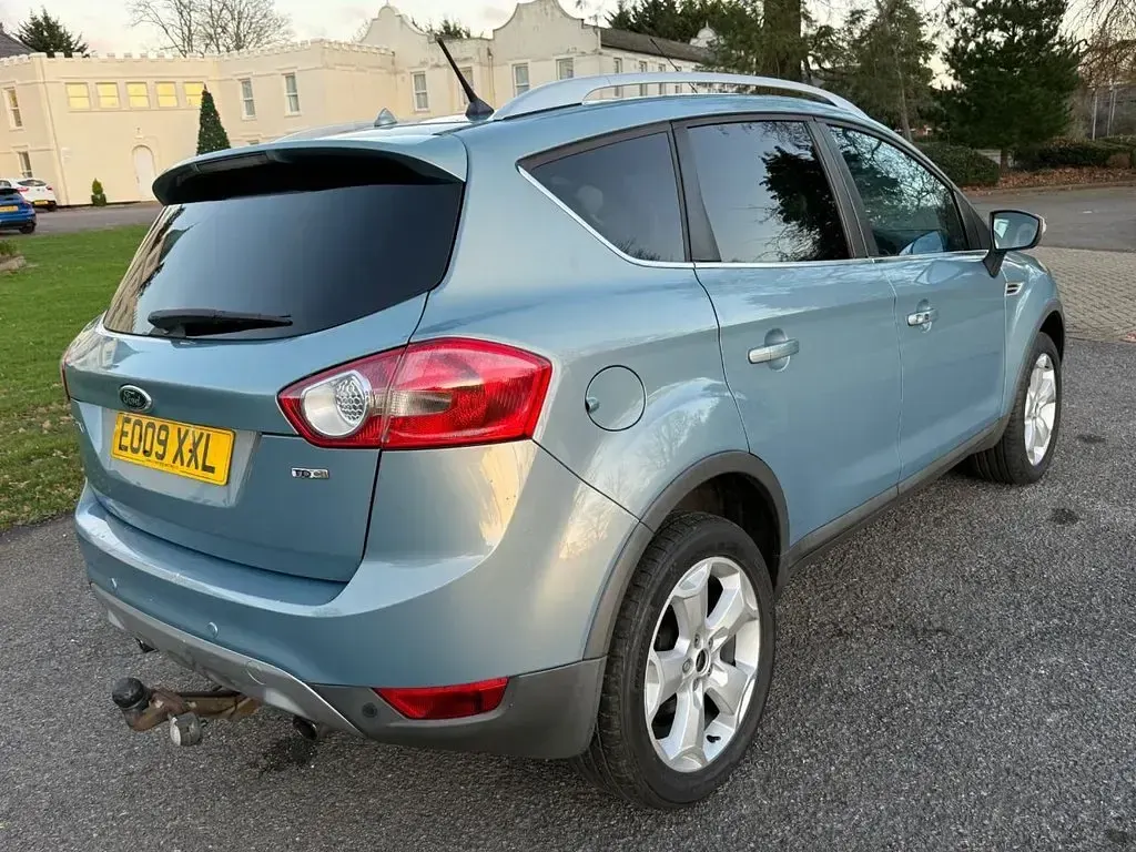 Used Ford Kuga Titanium 136 HP (100 kW) 2009 Blue SUV