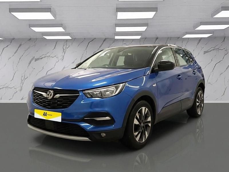 Used Vauxhall Grandland X Sport 130 HP (95 kW) 2019 Blue SUV