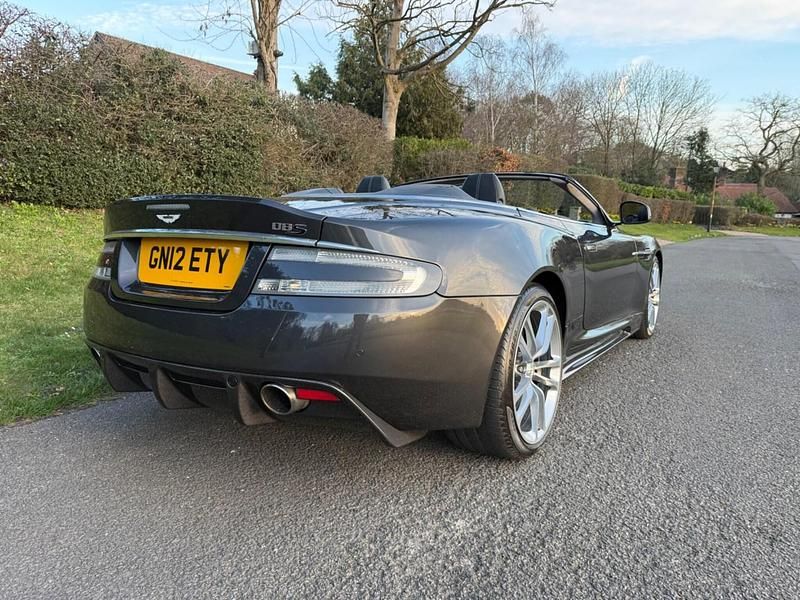 Used Aston Martin DBS 510 HP (375 kW) 2012 Silver Cabriolet