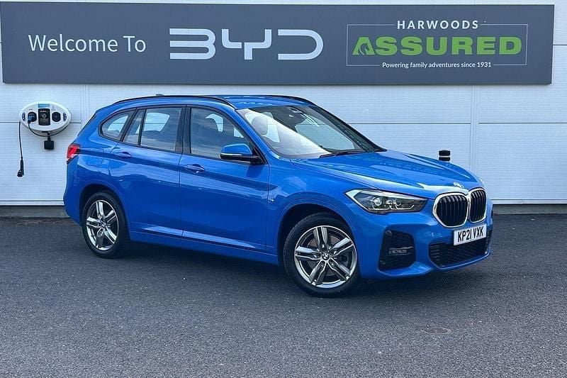 Blue Used 2021 BMW X1 M Sport SUV | £18,980 (Good price) - Image 1/4