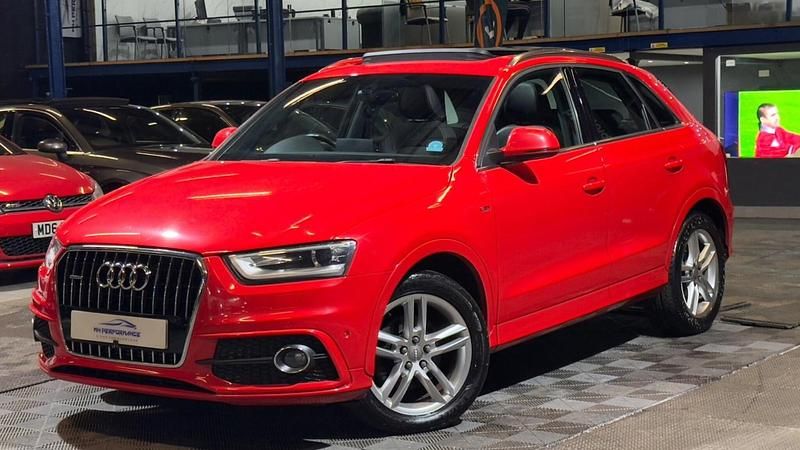 Begagnad Audi Q3 S-Line 177 HK (130 kW) 2014 Röd SUV